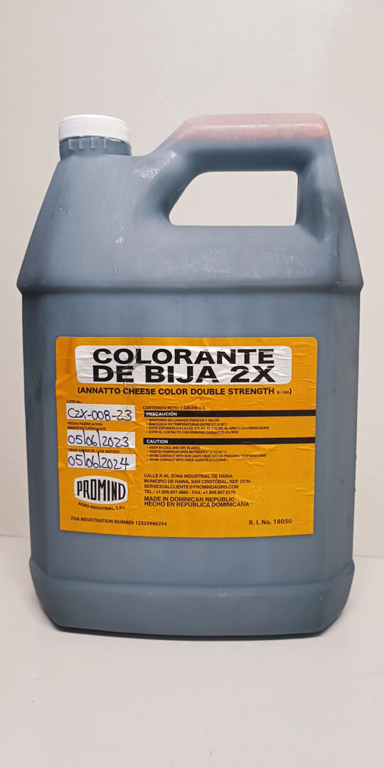 COLORANTE PARA  QUESO PROMIND 1 GAL
