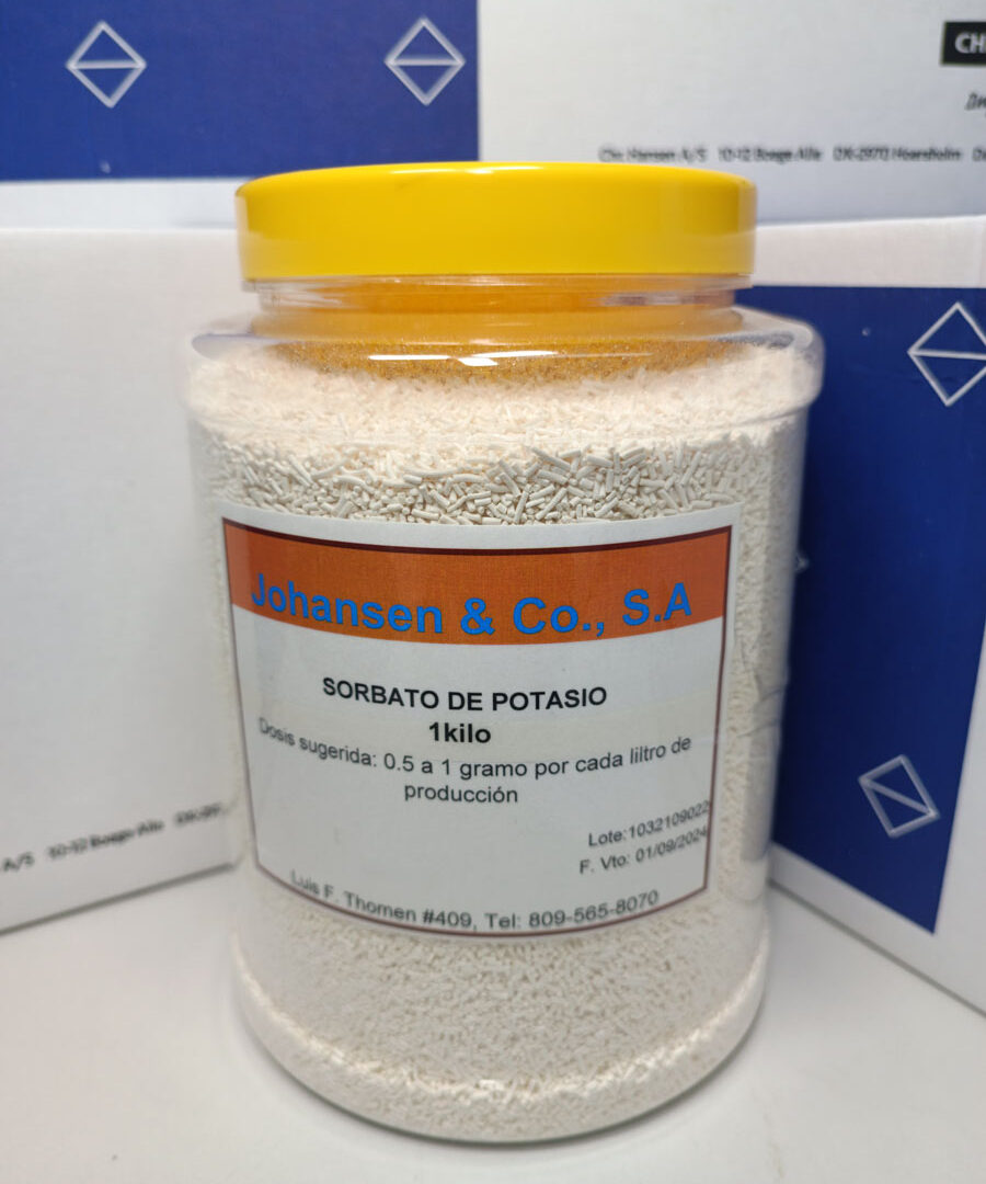 SORBATO POTASIO: ANTIFUNGUS  1 KILO
