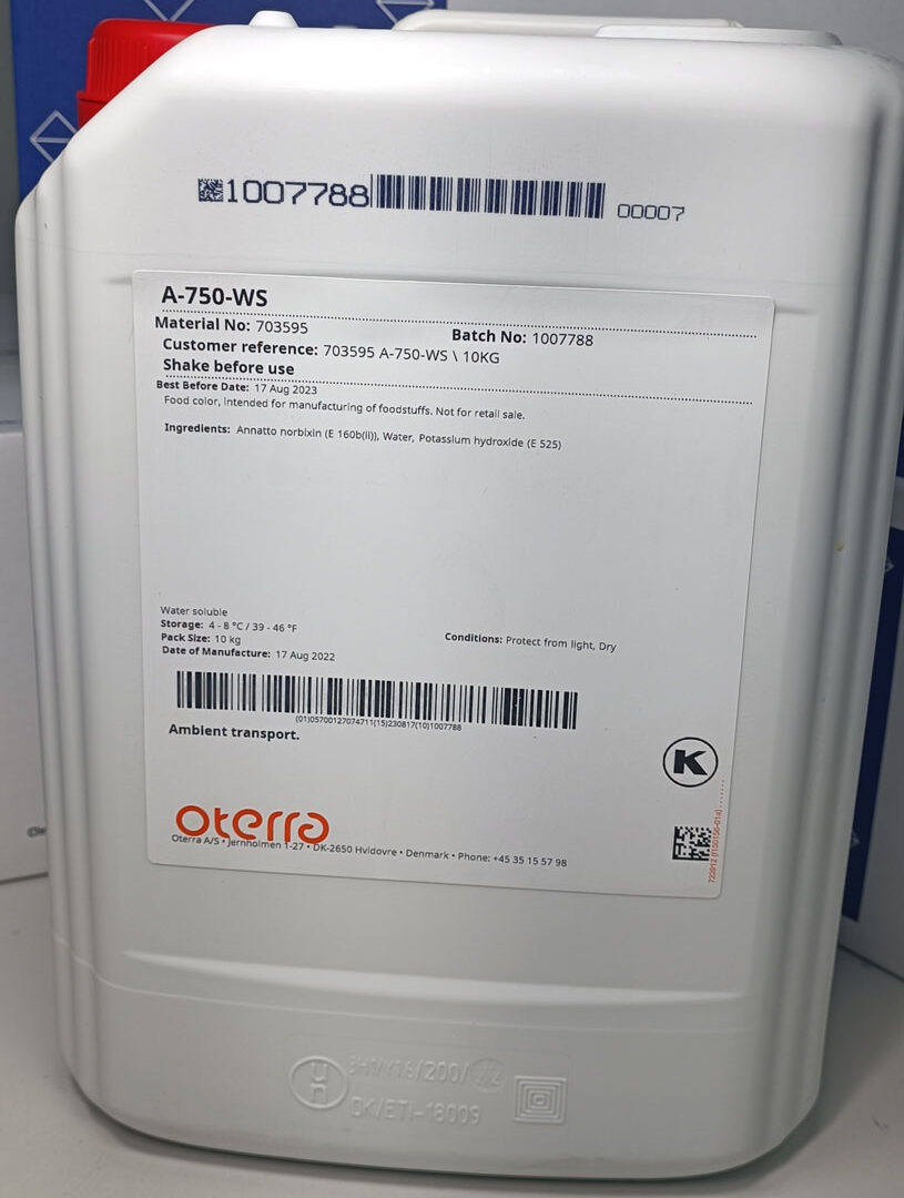 COLORANTE A-750-W/S    10KILOS